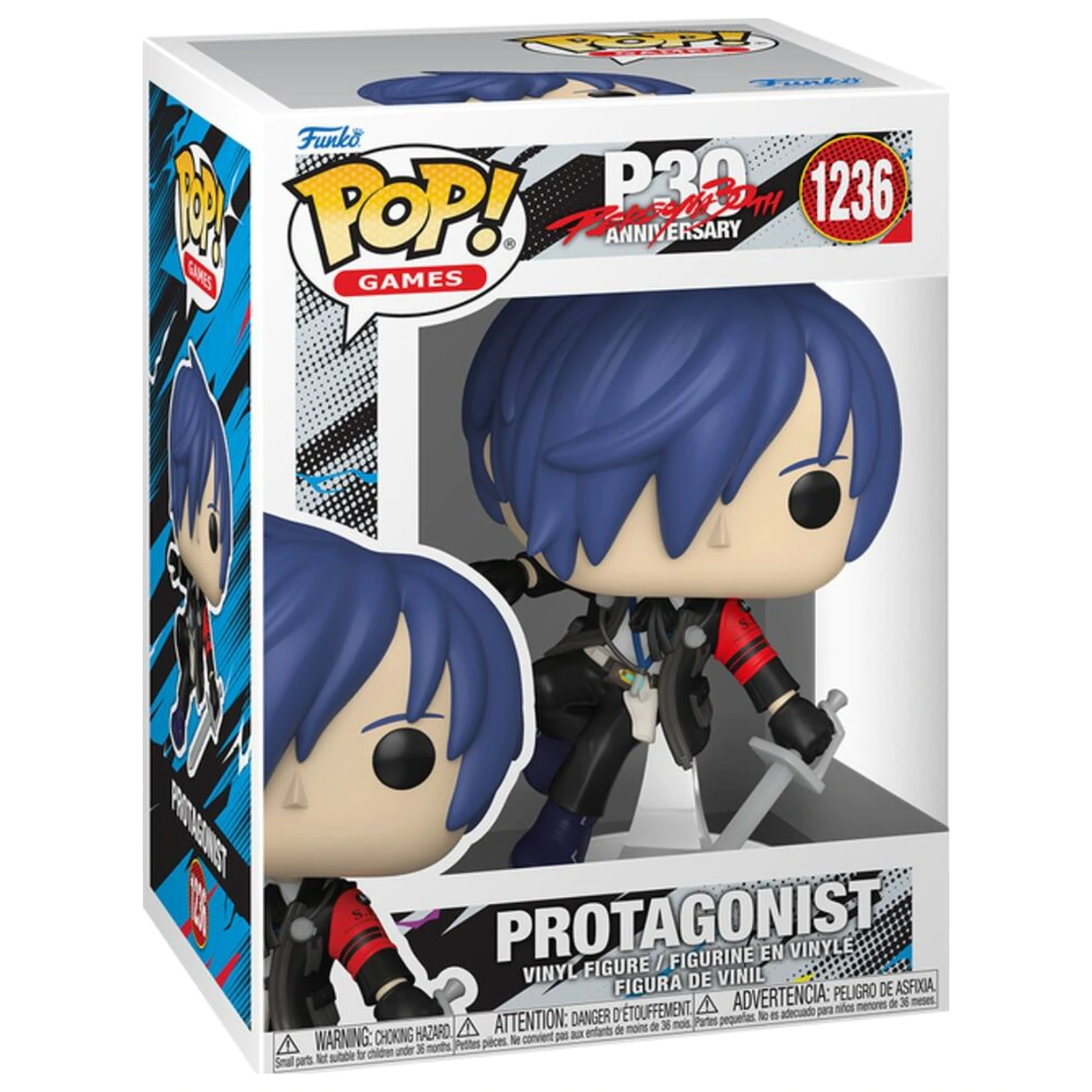 Funko POP figura Games Persona 3 Male Protagonist Makoto termékfotó
