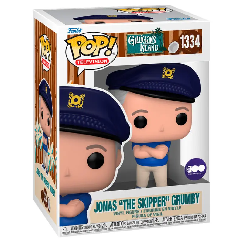 Funko POP figura Giligans Island Jonas The Skipper Grumby termékfotó