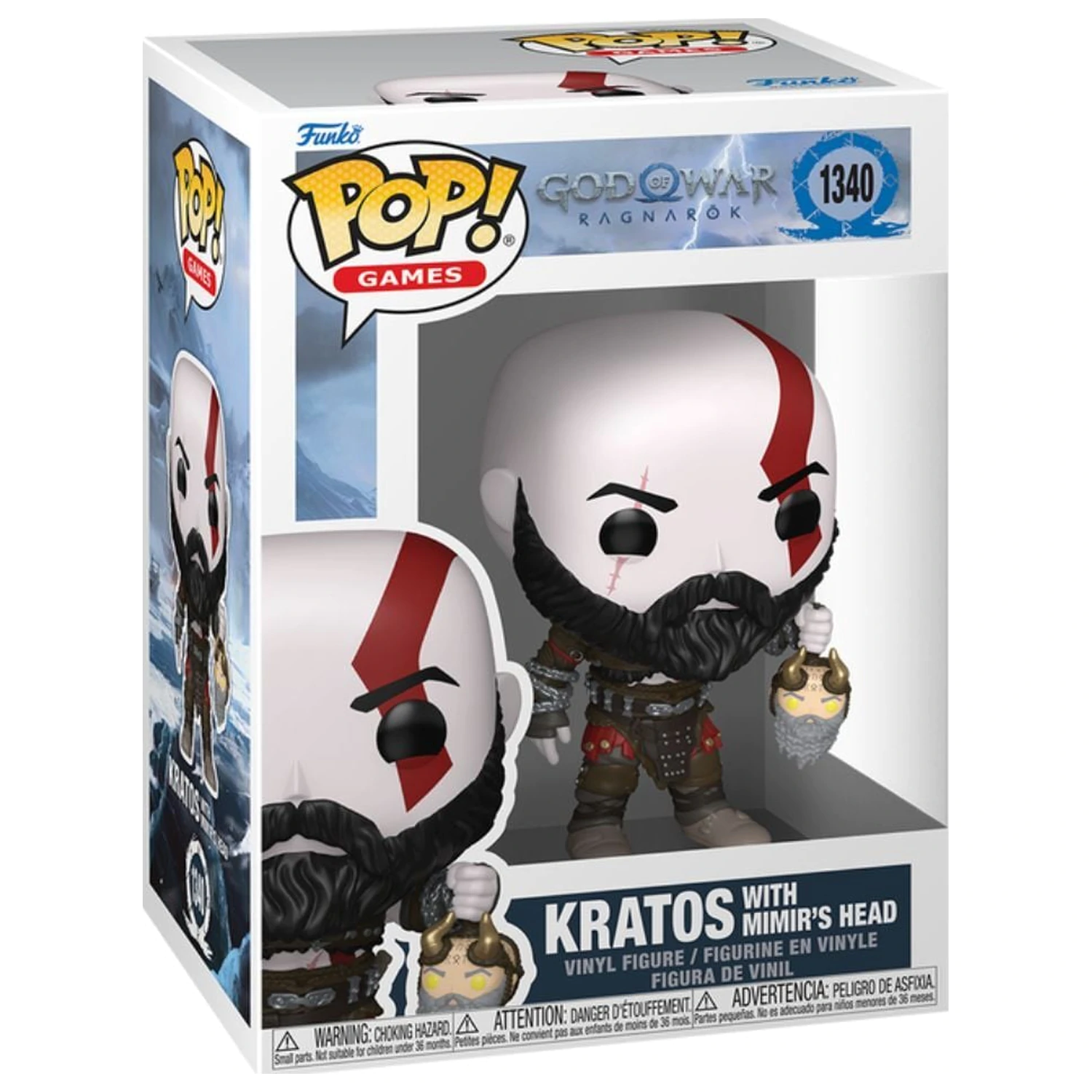 Funko POP figura God of War Kratos with Mimirs Head termékfotó