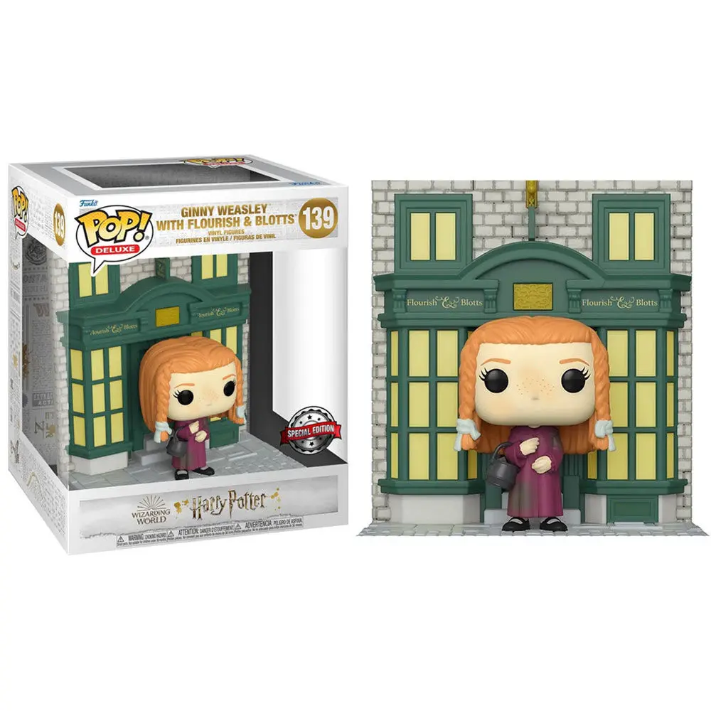 Funko POP figura Harry Potter Diagon Alley Ginny Weasley Flourish & Blotts Exkluzív termékfotó