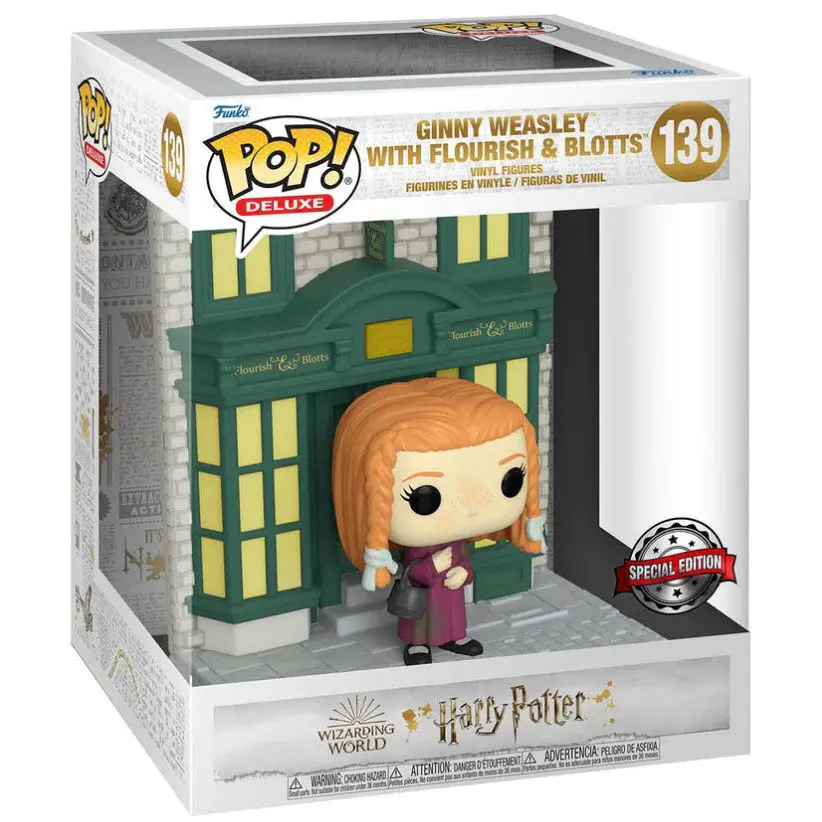 Funko POP figura Harry Potter Diagon Alley Ginny Weasley Flourish & Blotts Exkluzív termékfotó