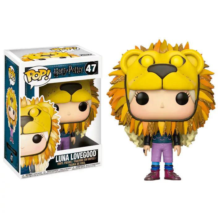 Funko POP figura Harry Potter Luna Lovegood with Lion Head termékfotó