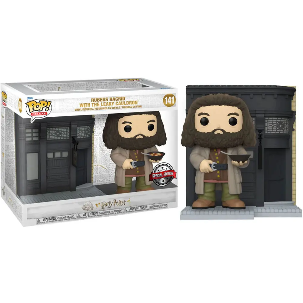 Funko POP figura Harry Potter Diagon Alley Rubeus Hagrid The Leaky Cauldron Exkluzív termékfotó