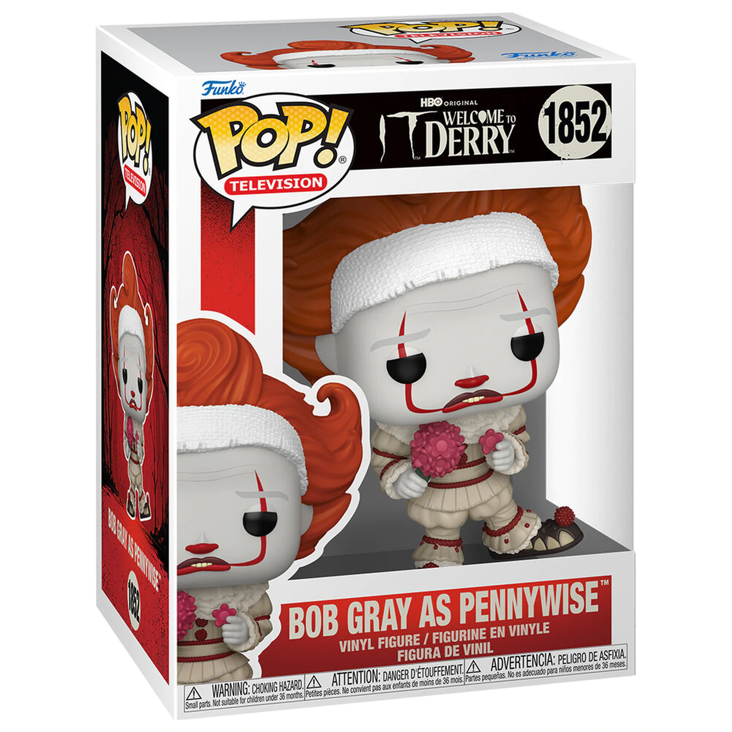 Funko POP figura IT Welcome To Derry Bob Gray as Pennywise termékfotó