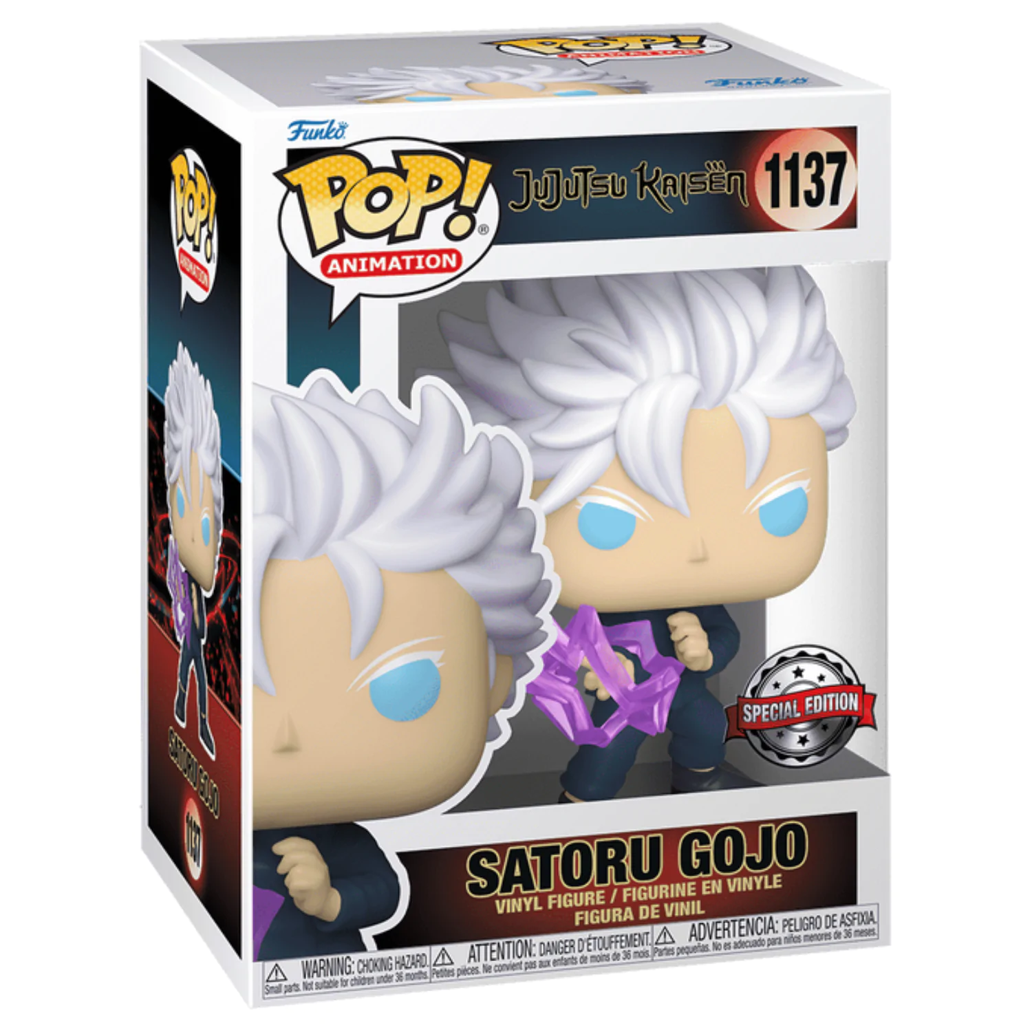 Funko POP figura Jujutsu Kaisen Satoru Gojo Exkluzív termékfotó