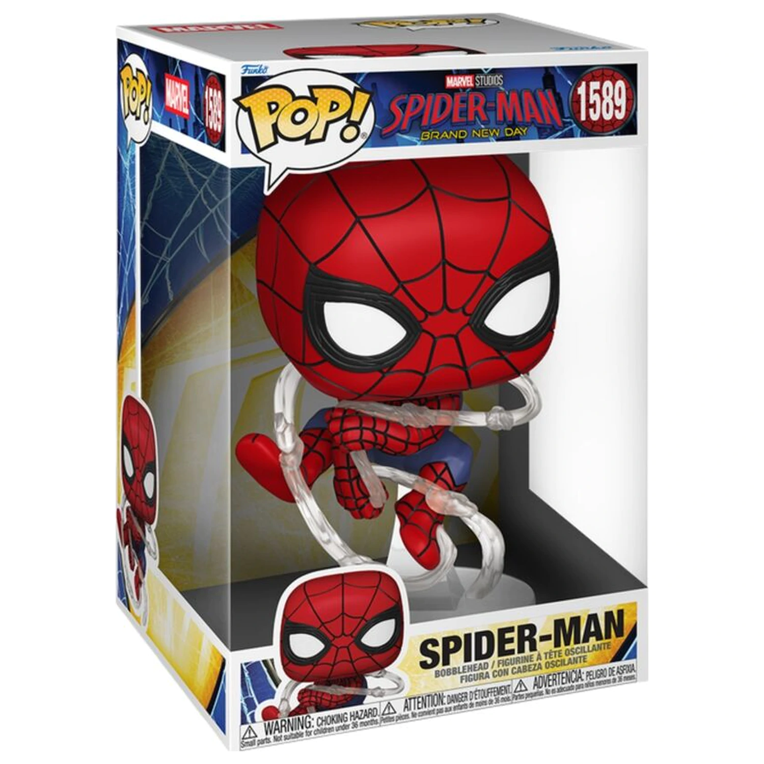 Funko POP figura Jumbo Marvel Spider-Man Brand New Day Spider-Man termékfotó