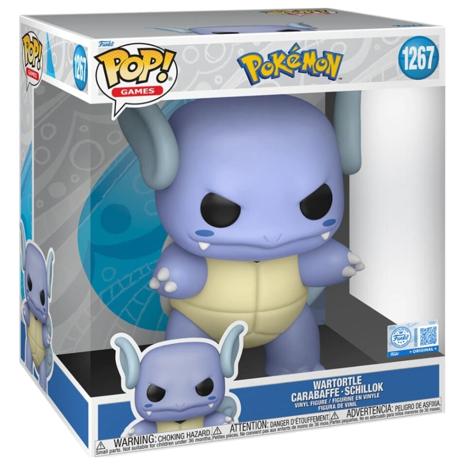 Funko POP figura Jumbo Pokemon Wartortle termékfotó