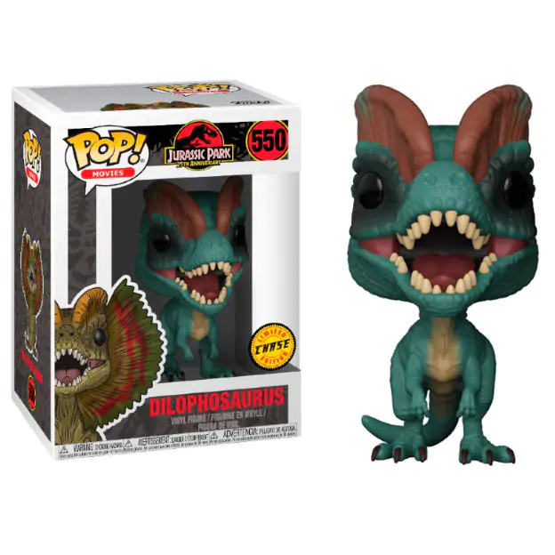 Funko POP figura Jurassic Park Dilophosaurus Chase termékfotó