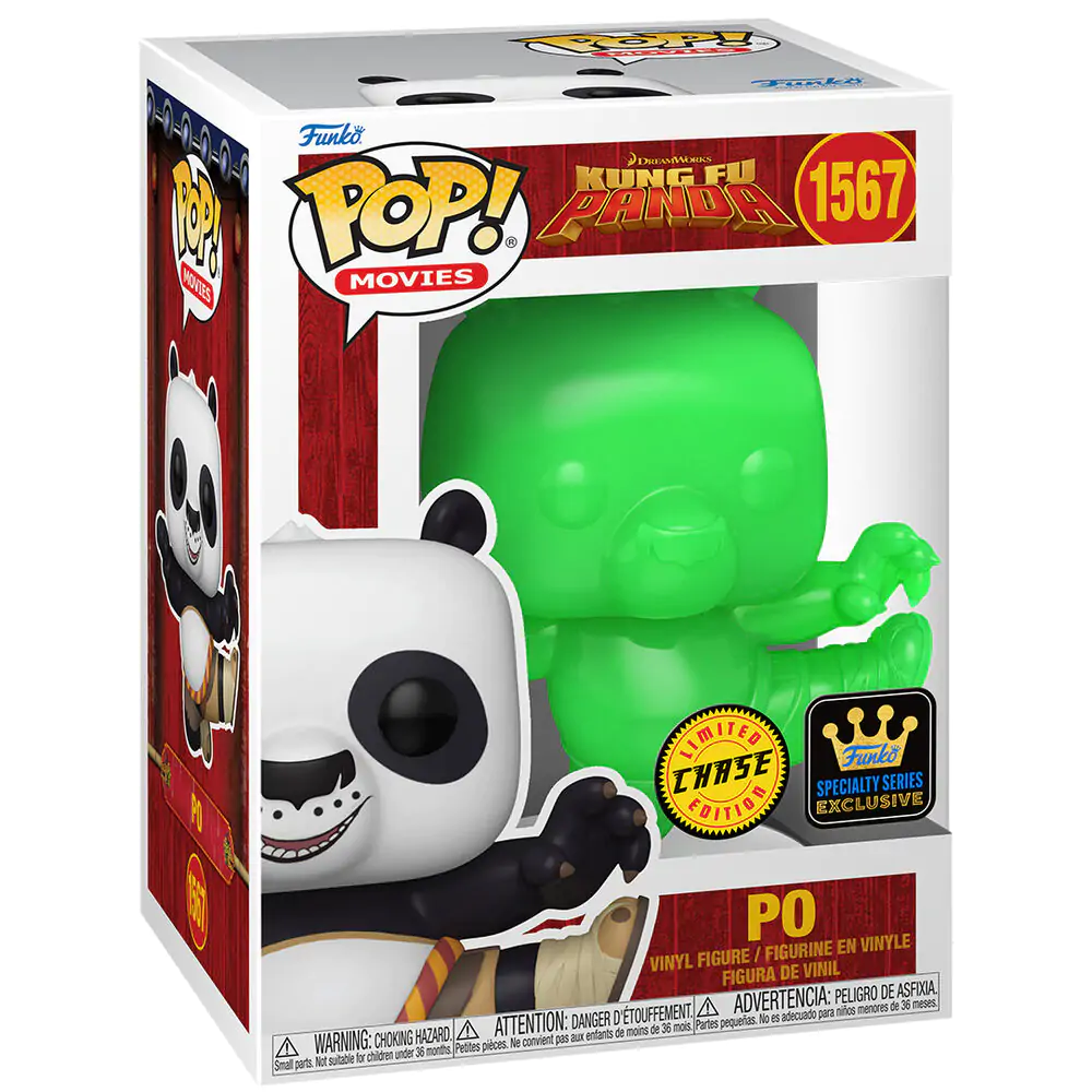 Funko POP figura Kung Fu Panda PO Exkluzív Chase termékfotó