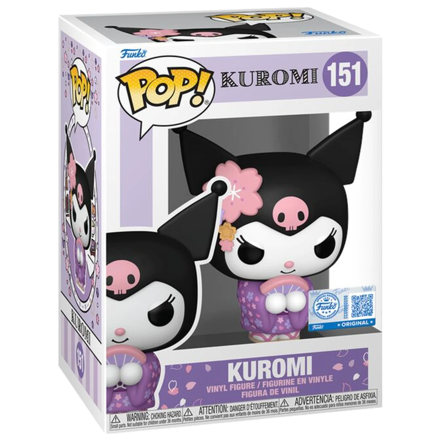 Funko Pop figura Kuromi - Kuromi in Kimono termékfotó