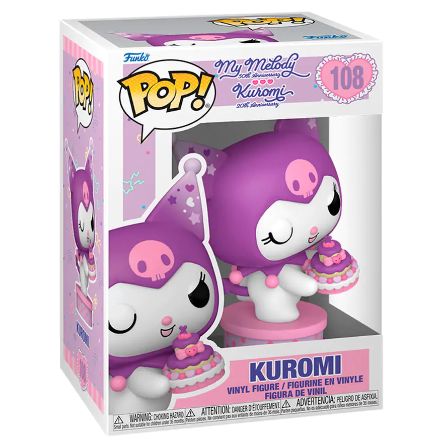 Funko POP figura Kuromi with Cake termékfotó