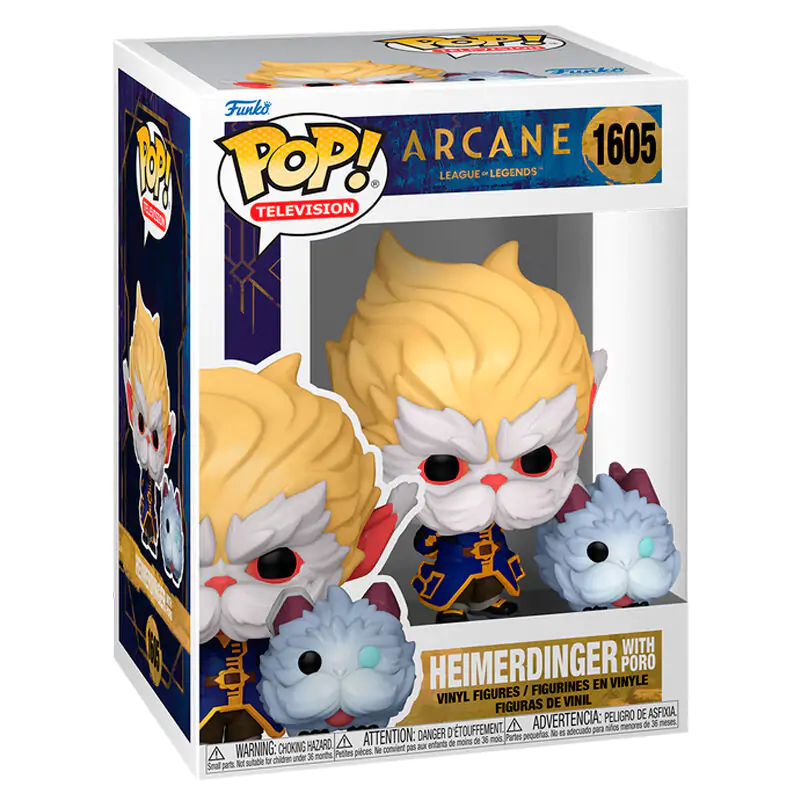 Funko POP figure League of Legends Arcane Heimerdinger with Poro termékfotó