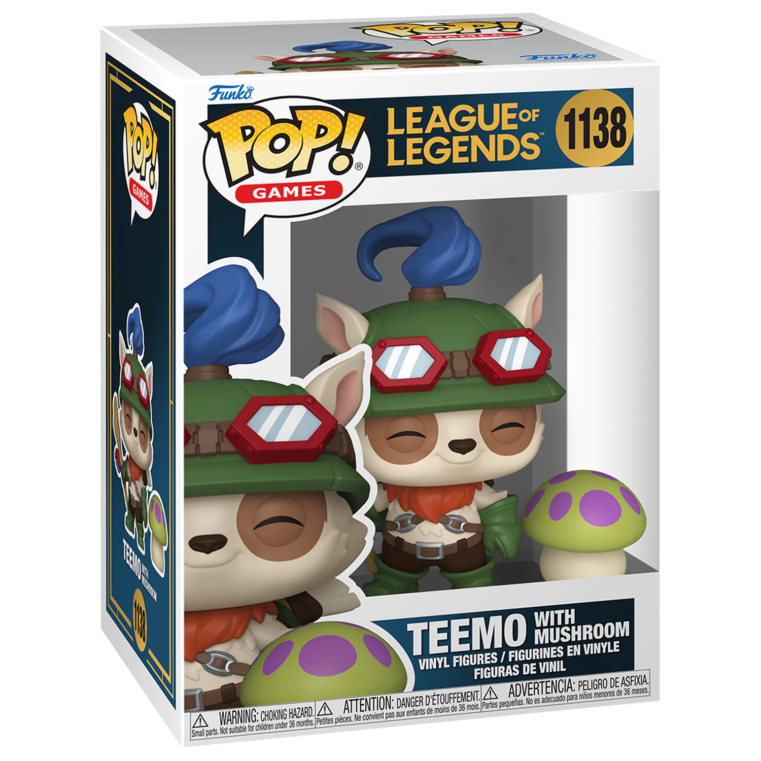Funko POP figura League of Legends Teemo with Mushroom termékfotó
