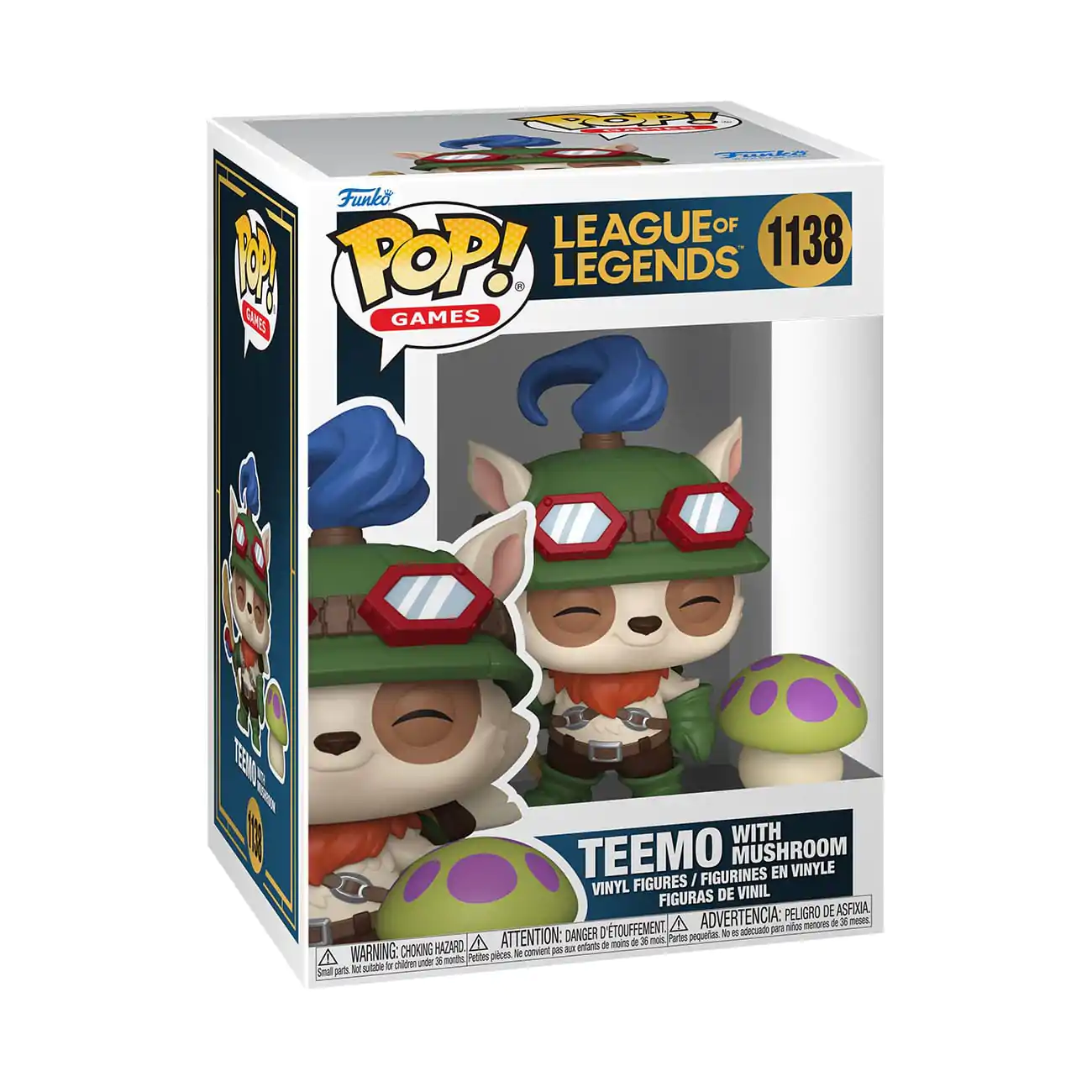 Funko POP figura League of Legends Teemo with Mushroom termékfotó