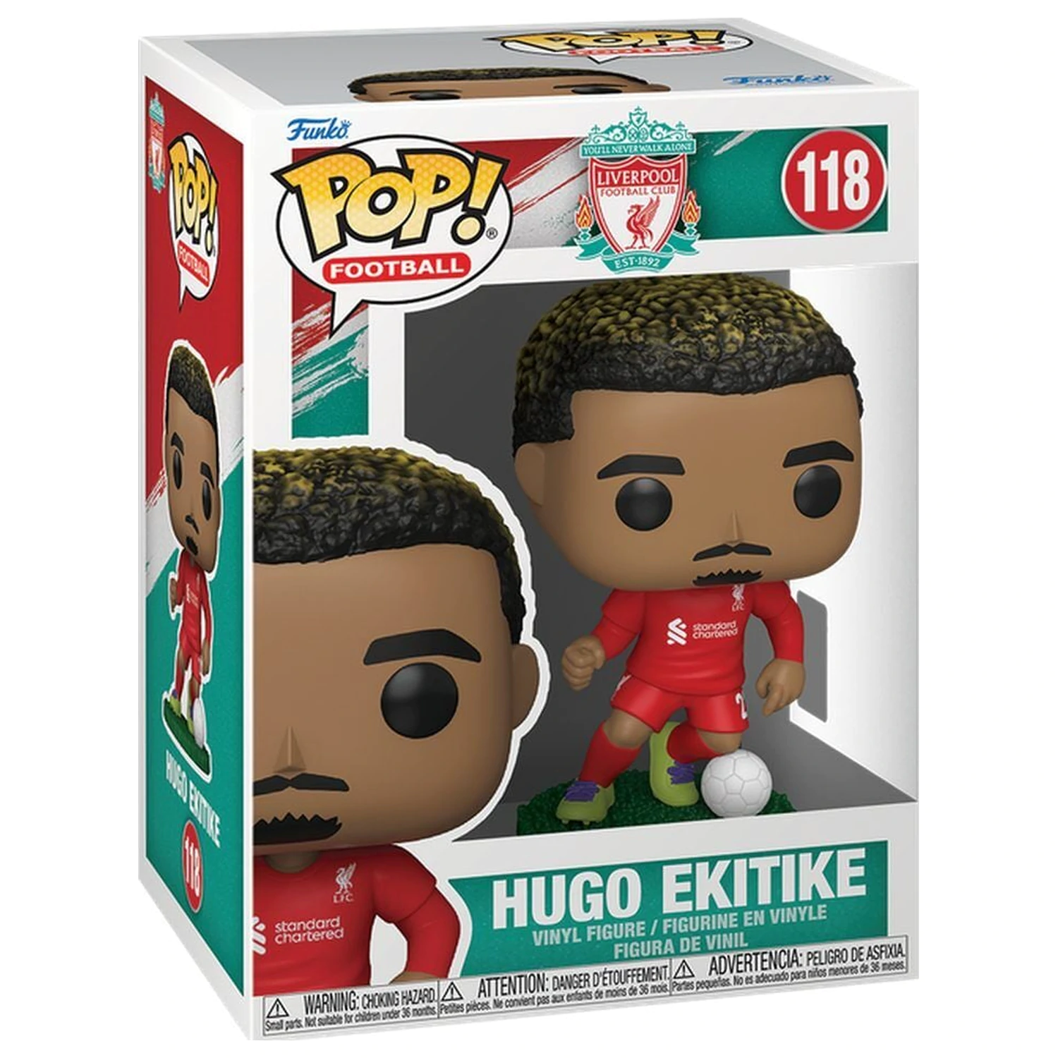 Funko POP figura Liverpool Hugo Ekitike termékfotó