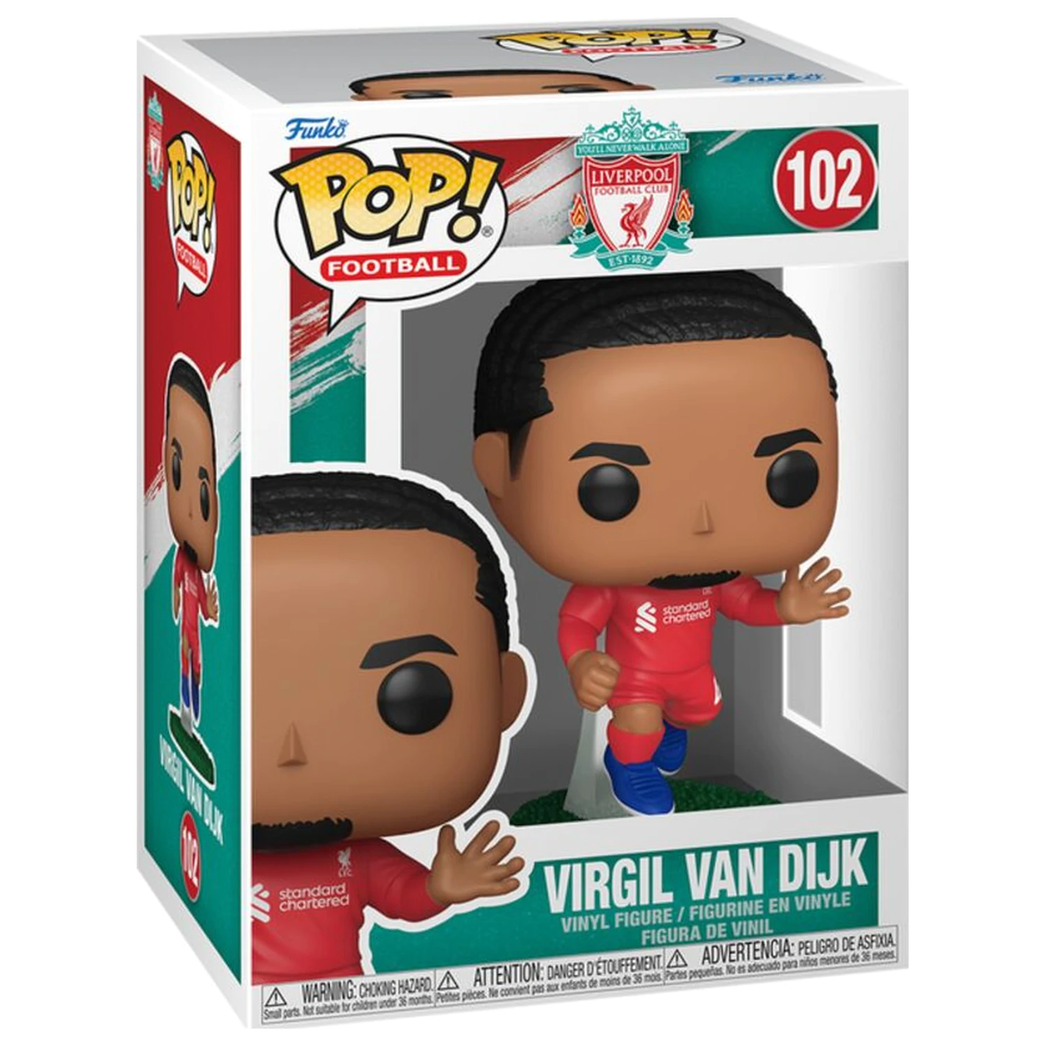 Funko POP figura Liverpool Virgil Van Dijk termékfotó