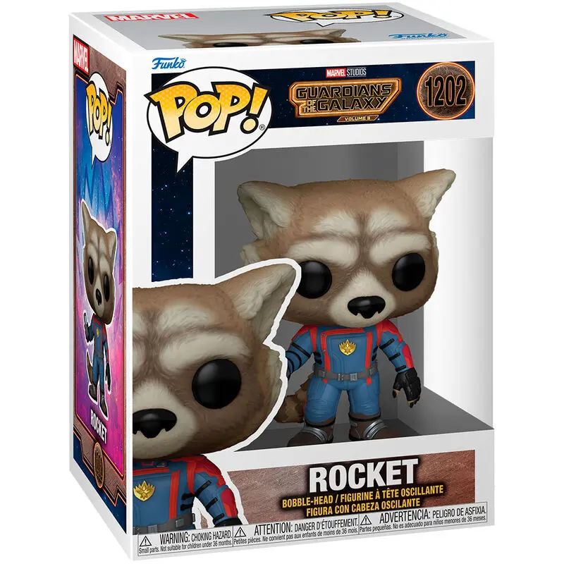 Funko POP figura Marvel Guardians of the Galaxy 3 Rocket termékfotó