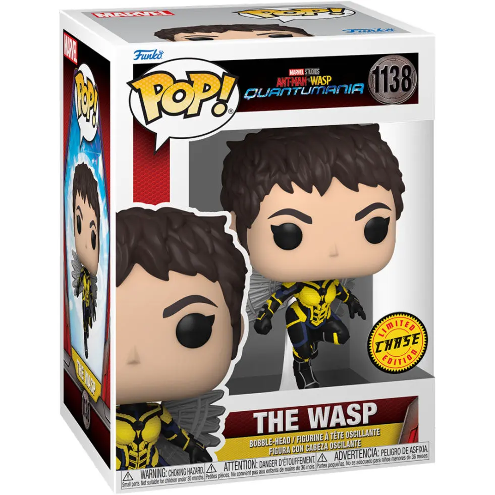 POP figure Marvel Ant-Man and the Wasp Quantumania The Wasp Chase termékfotó