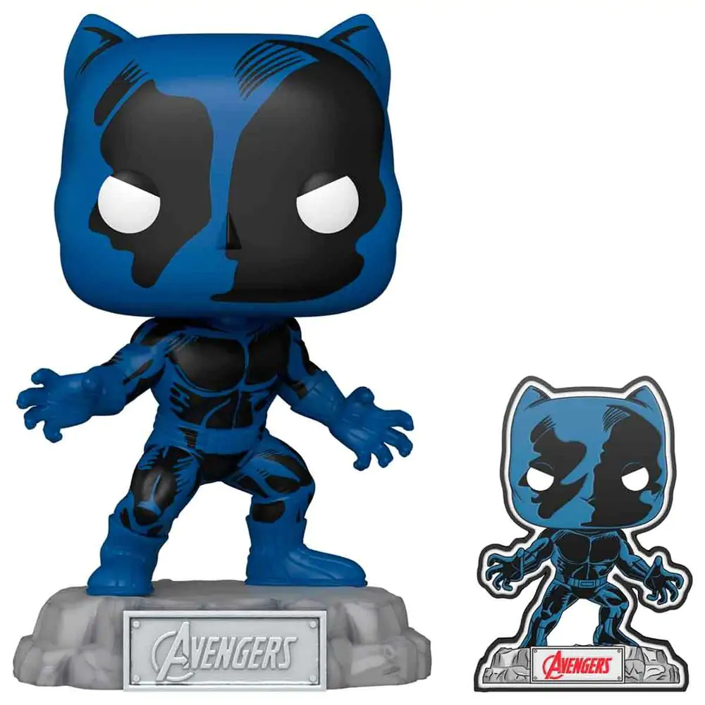 Funko POP figure Marvel Avengers 60th Anniversary Comic Black Panther with Pin Exclusive termékfotó