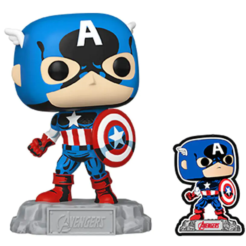 POP figure Marvel Avengers Captain America Exclusive termékfotó