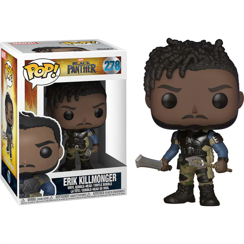 Funko POP figura Marvel Black Panther Killmonger termékfotó