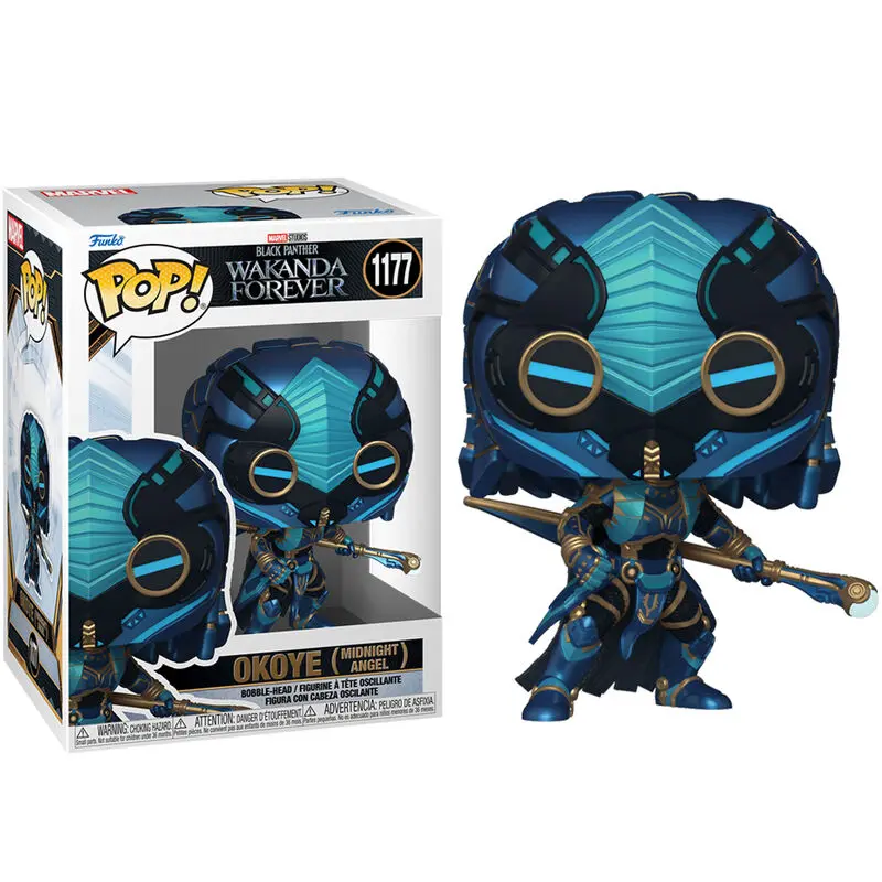 Black Panther: Wakanda Forever POP! Marvel Vinyl Figure Okoye (Midnight Angel) 9 cm termékfotó