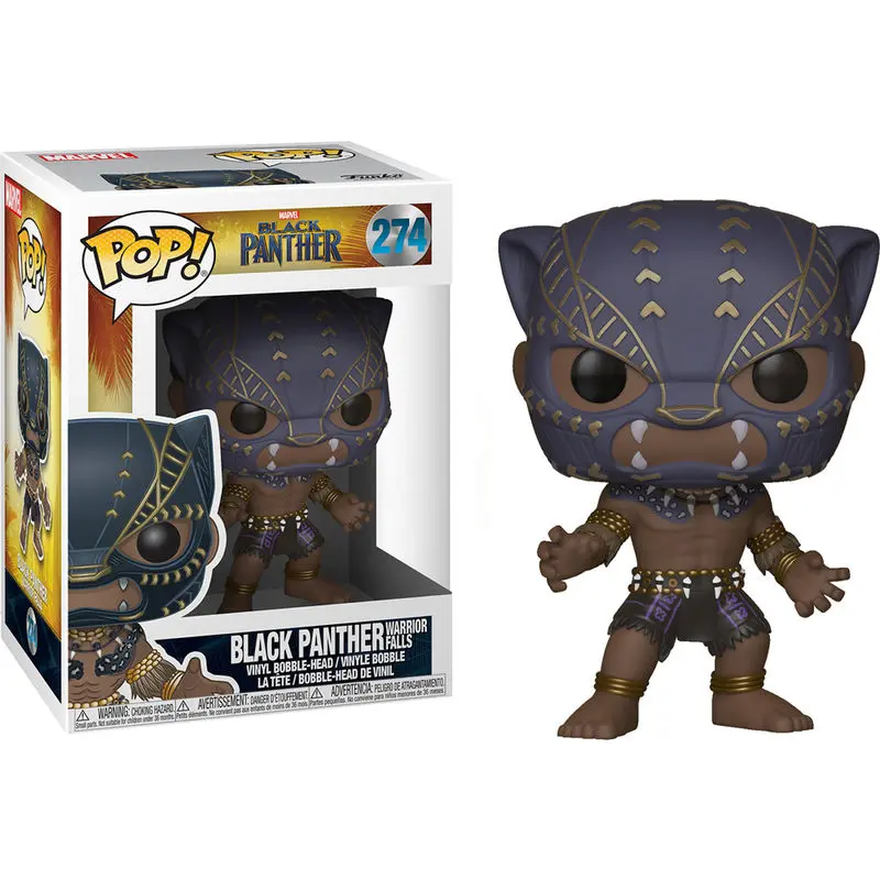 Funko POP figura Marvel Black Panther Warrior fall termékfotó