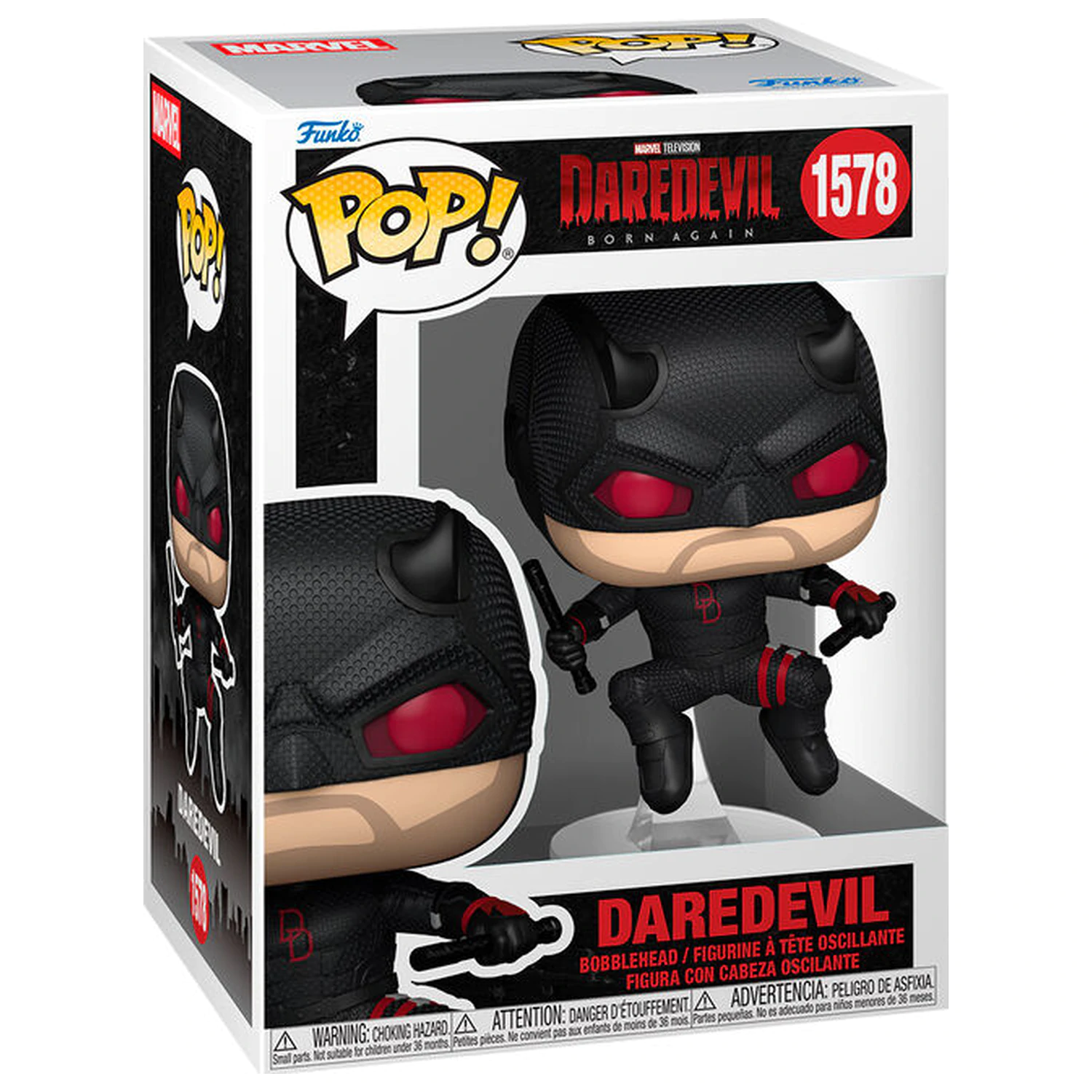 Funko POP figura Marvel Daredevil Born Again Daredevil Black Suit termékfotó