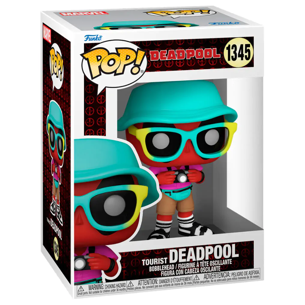 Funko POP figura Marvel Deadpool - Deadpool Tourist termékfotó