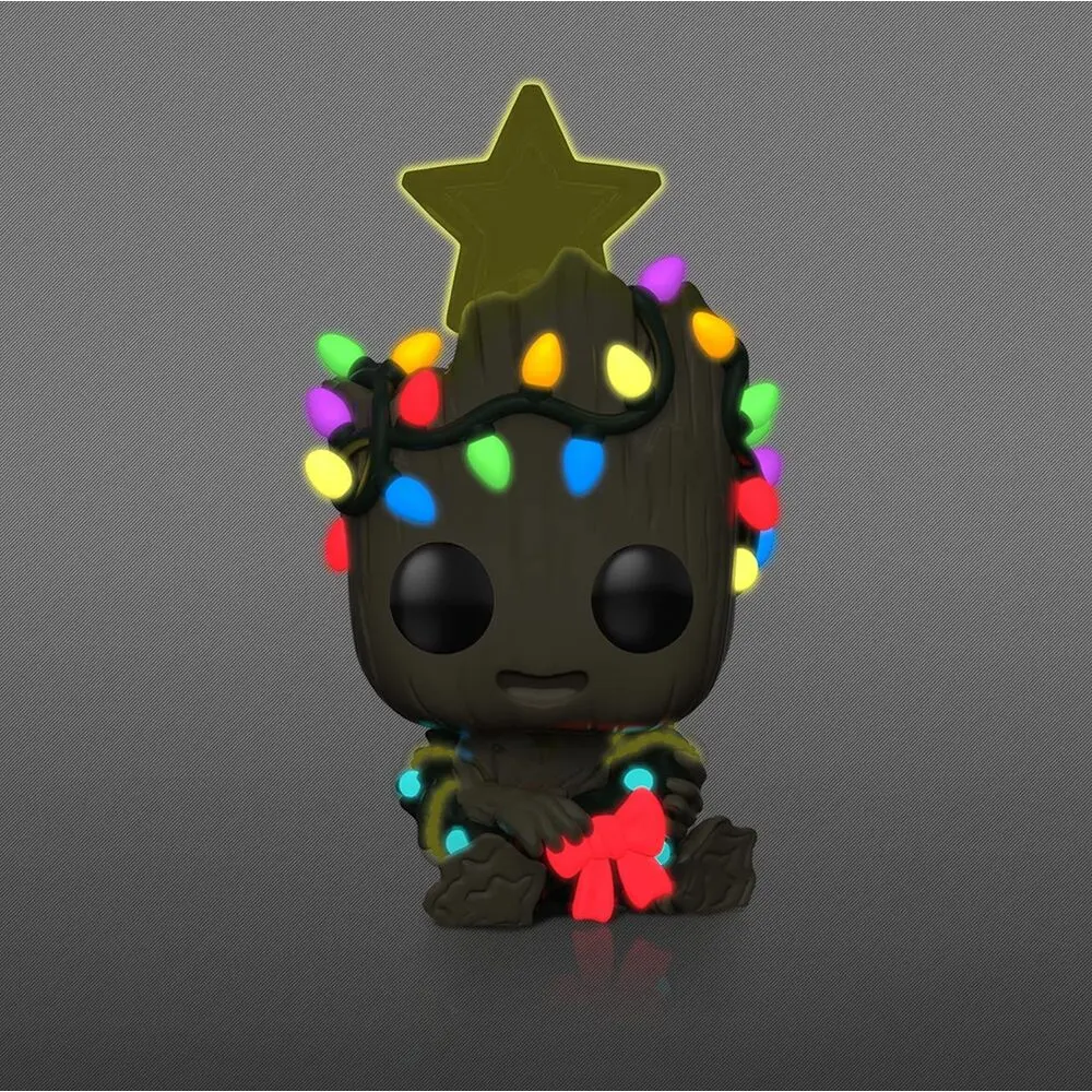 Funko POP figura Marvel Funko POP Marvel Groot Holiday Christmas Exkluzív termékfotó