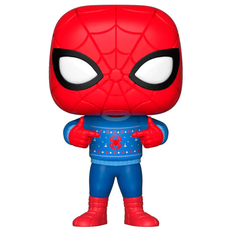 Funko POP figura Marvel Holiday Spider-Man with Ugly Sweater termékfotó