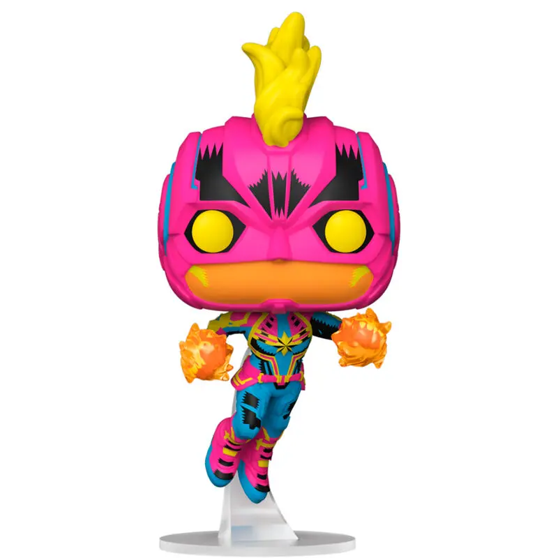 Funko POP figura Marvel Infinity Saga Captain Marvel Black Light Edition termékfotó