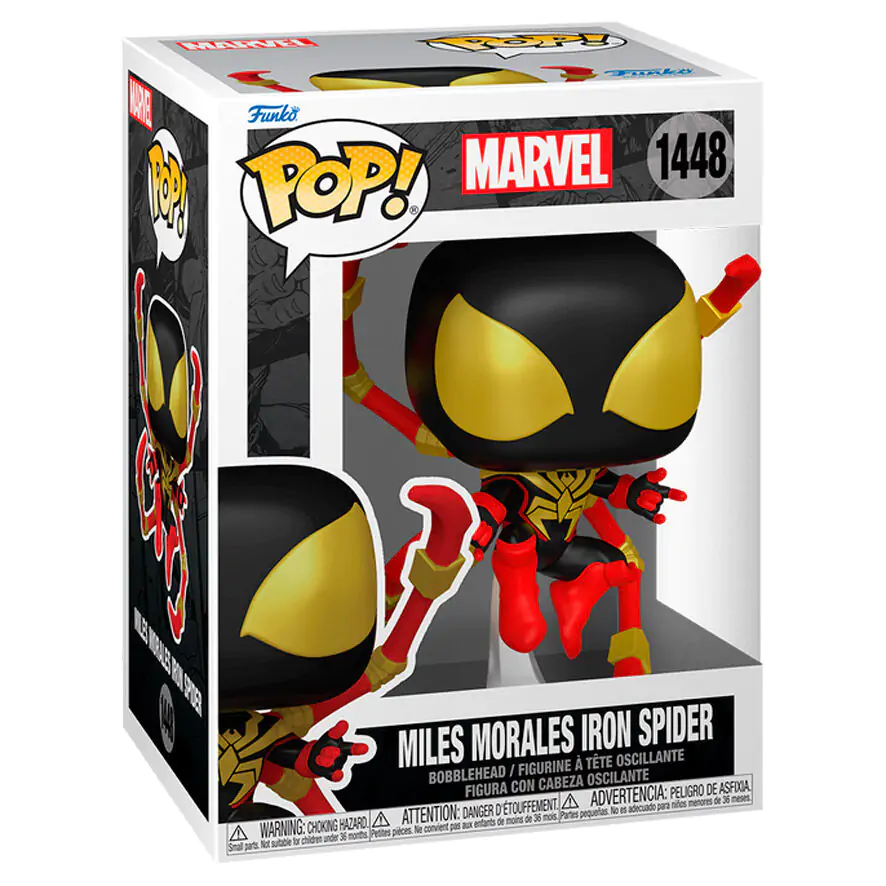 Funko POP figura Marvel Miles Morales Iron Spider termékfotó