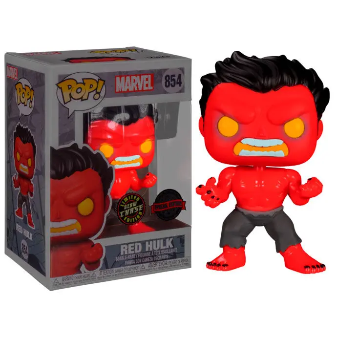 Funko POP figura Marvel Red Hulk Chase Exkluzív termékfotó