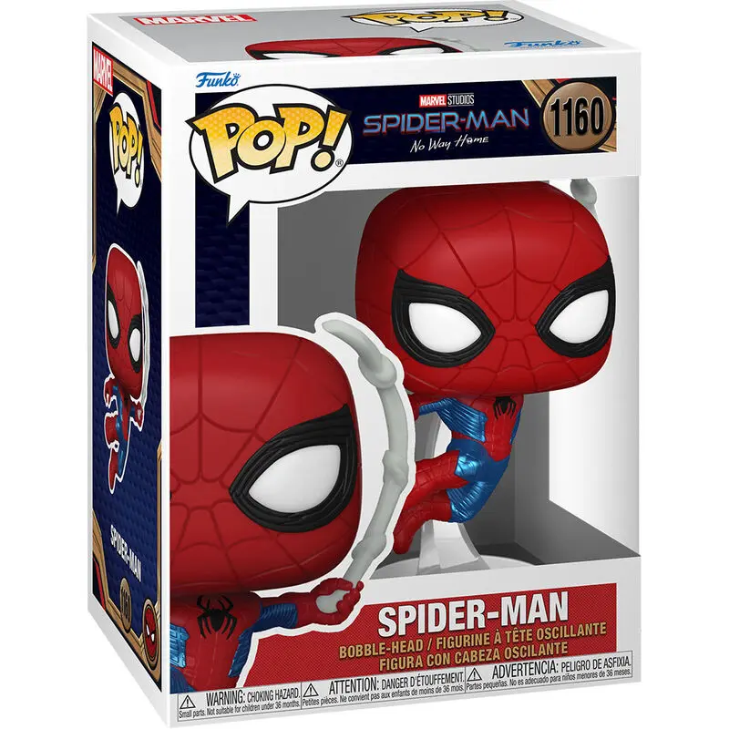 Spider-Man: No Way Home POP! Marvel Vinyl Figure Spider-Man Finale suit 9 cm termékfotó