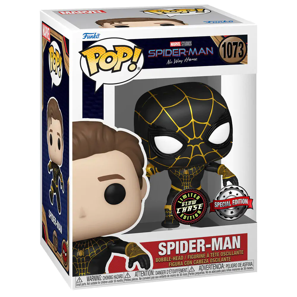 Funko POP figura Marvel Spider-Man No Way Home Spider-Man Exkluzív Chase termékfotó