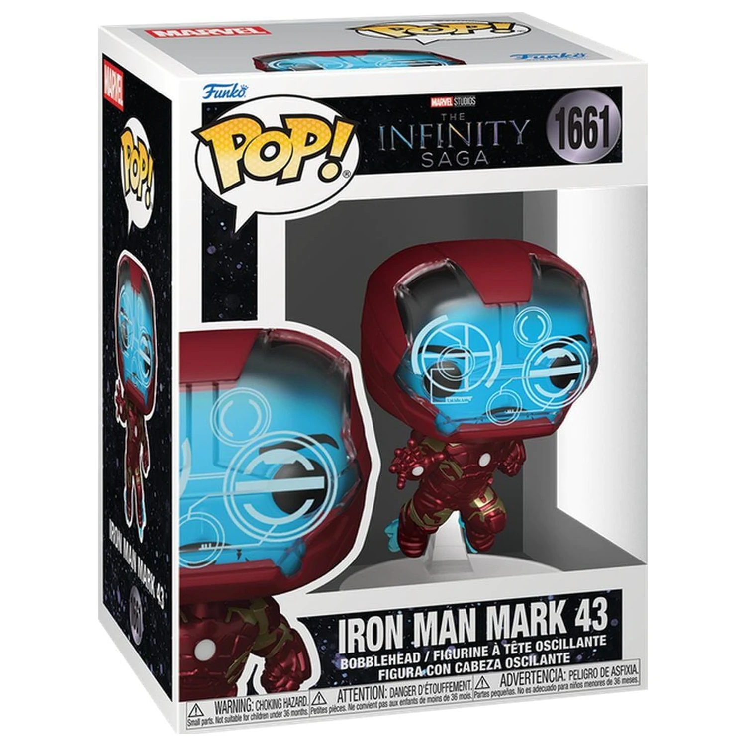 Funko POP figura Marvel Studios The Infinity Saga Iron Man Mark 43 termékfotó