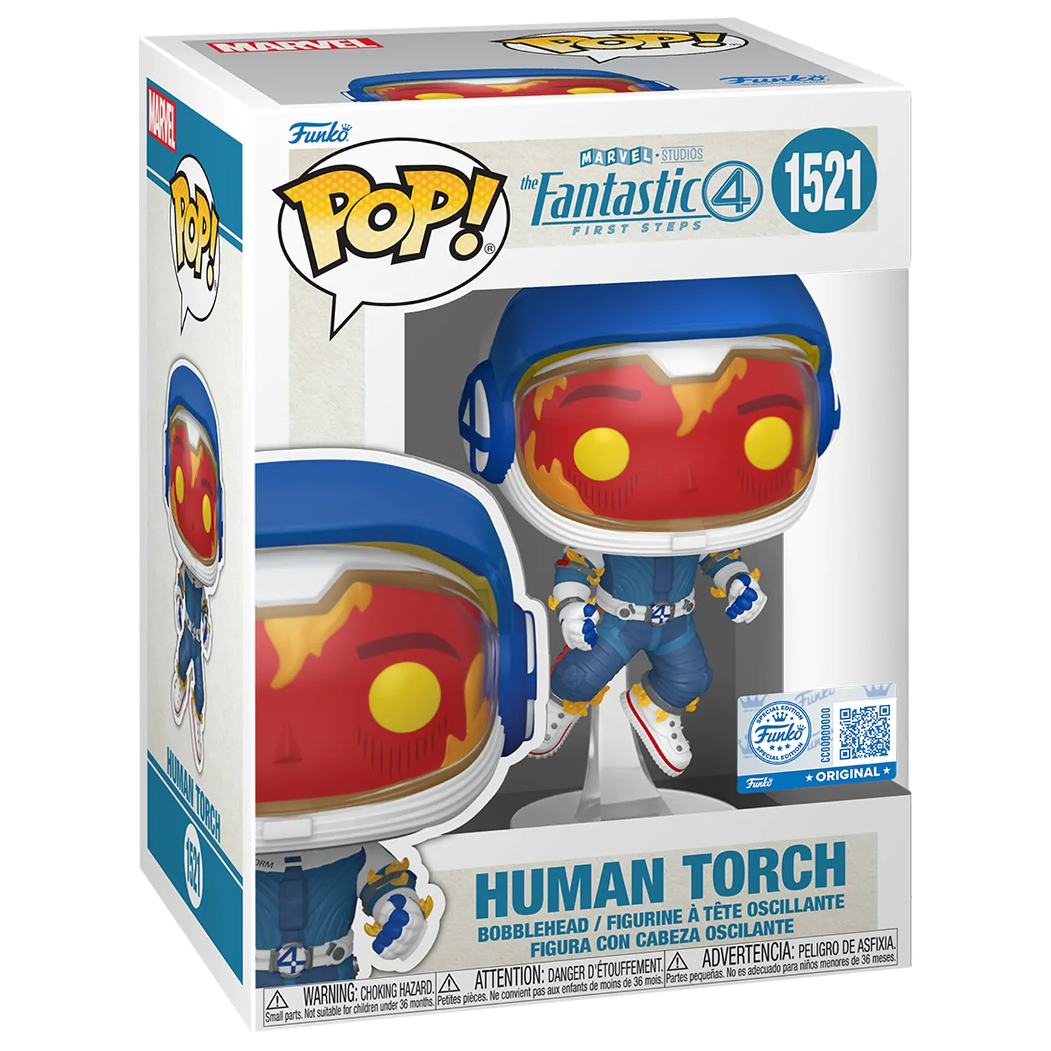 Funko POP figura Marvel The Fantastic 4 Human Torch termékfotó