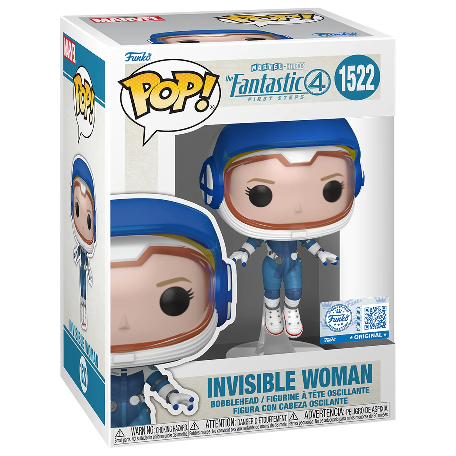 Funko POP figura Marvel The Fantastic 4 Invisible Woman termékfotó