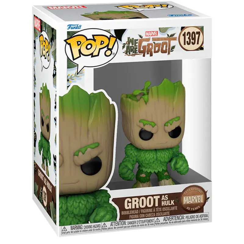 Funko POP figure Marvel We Are Groot - Groot as Hulk termékfotó