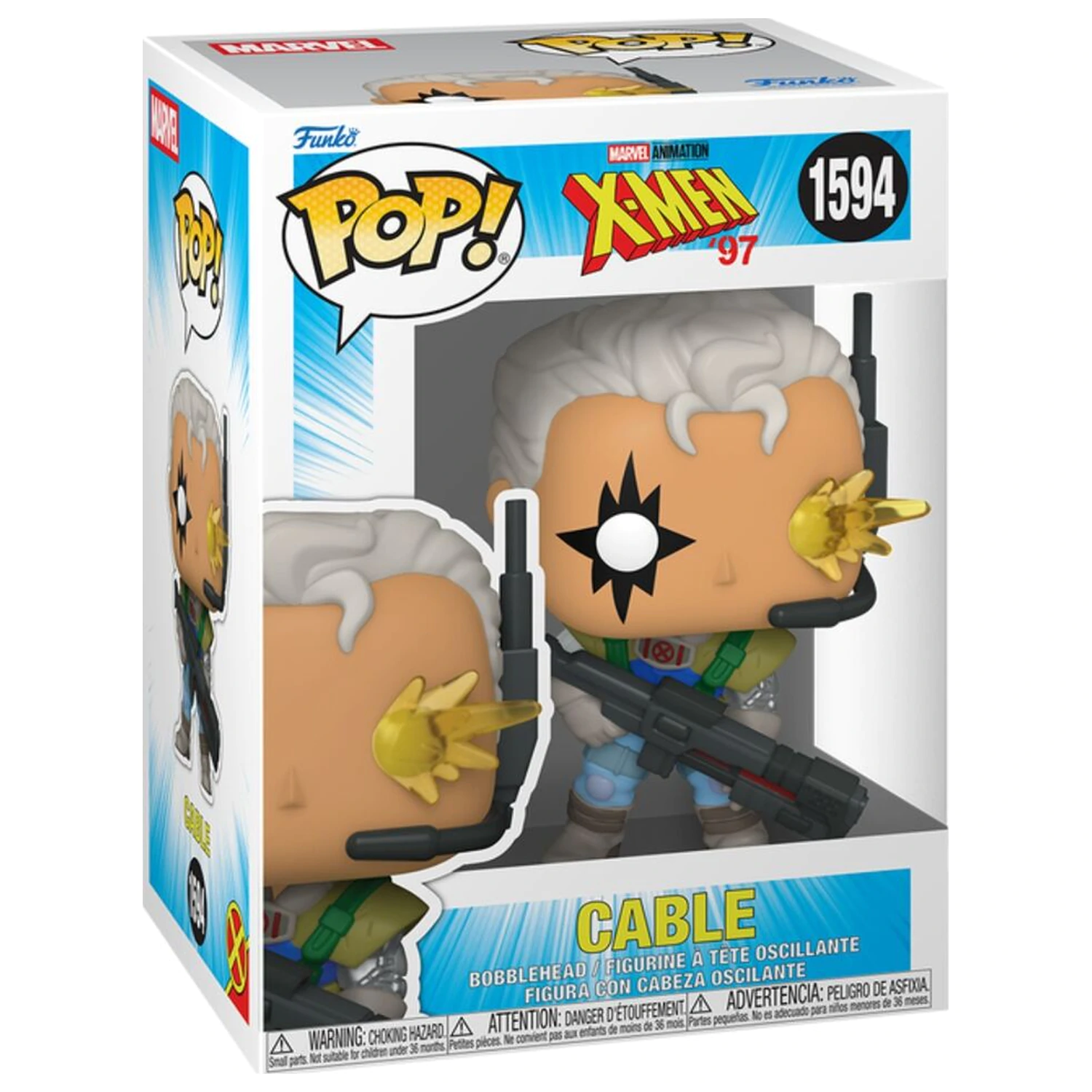 Funko POP figura Marvel X-Men '97 Serie 3 Cable X-Corp termékfotó
