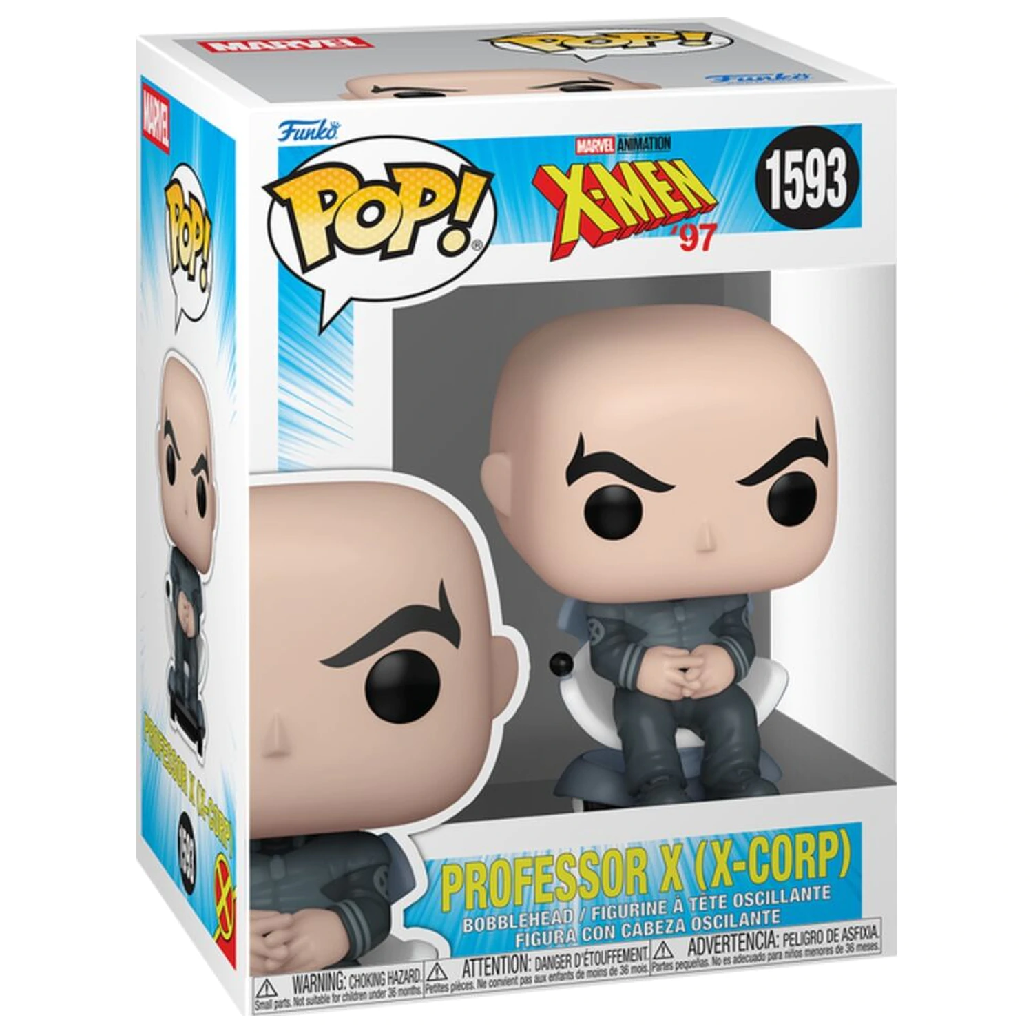 Funko POP figura Marvel X-Men '97 Serie 3 Professor Xavier X-Corp termékfotó
