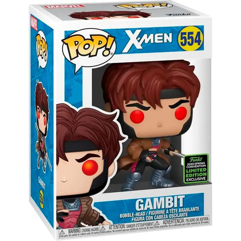 POP figure Marvel X-Men Gambit Exclusive termékfotó