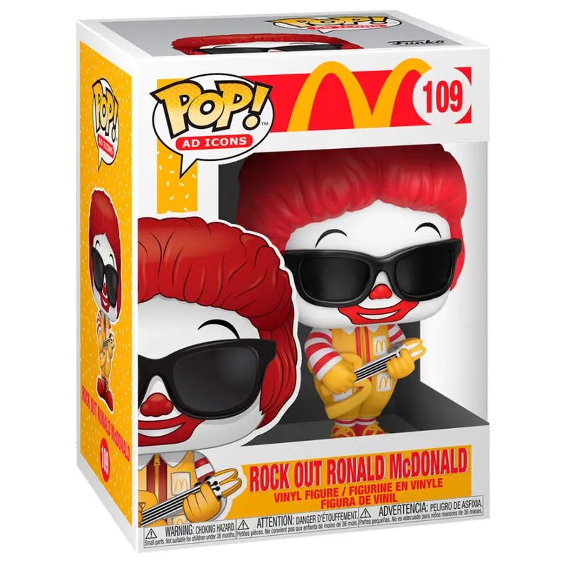 Funko POP figura McDonalds Rock Out Ronald termékfotó