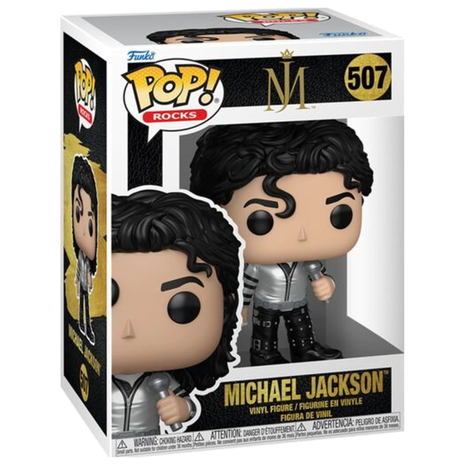 Funko POP figura Michael Jackson Bad Tour Metalic termékfotó