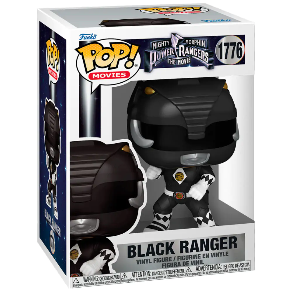 Funko POP figura Mighty Morphin Power Rangers Black Ranger termékfotó