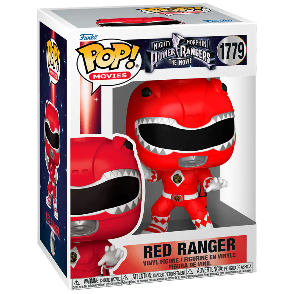 Funko POP figura Mighty Morphin Power Rangers Red Ranger termékfotó