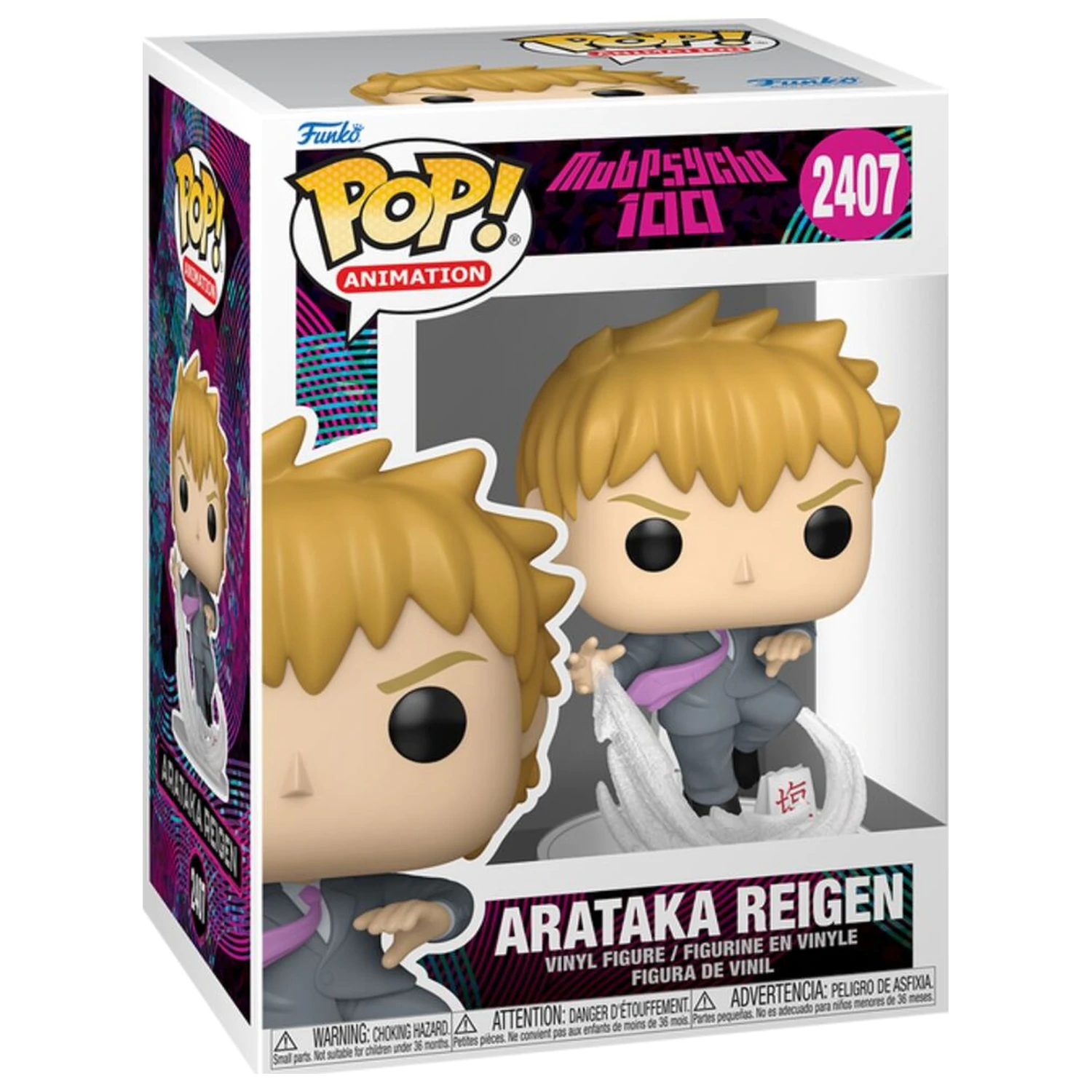 Funko POP figura Mob Psycho 100 Arataka Reigen termékfotó