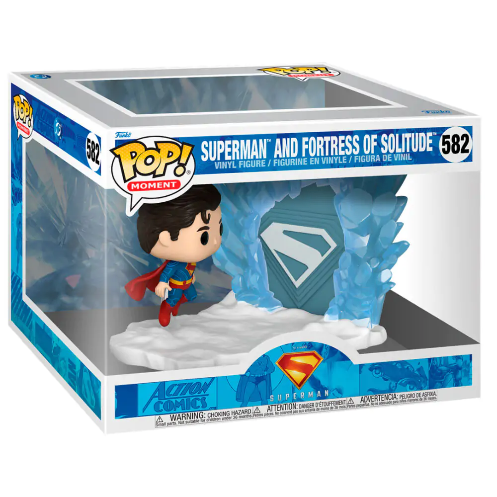 Funko POP figura Moment DC Comics Superman - Superman and Fortress of Solitude termékfotó