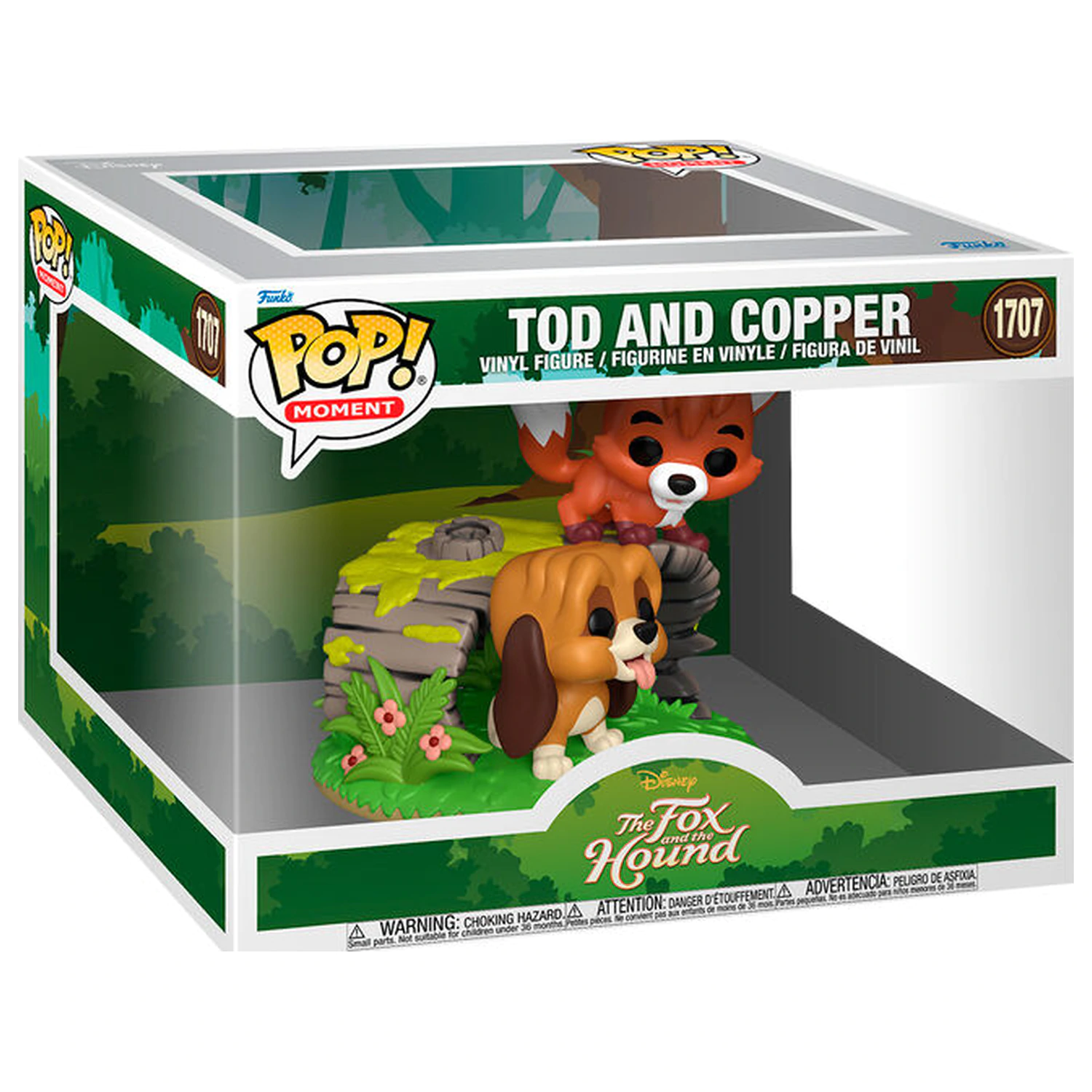 Funko POP figura Moment Disney The Fox & the Hound Tod & Copper termékfotó
